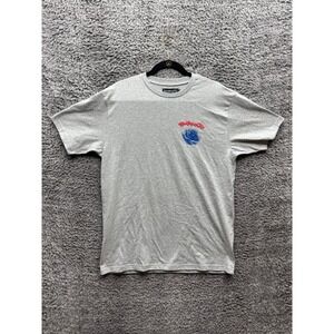 Bedstuyfly Mind Your Business Graphic Short Sleeve T-Shirt Gray Mens Size M